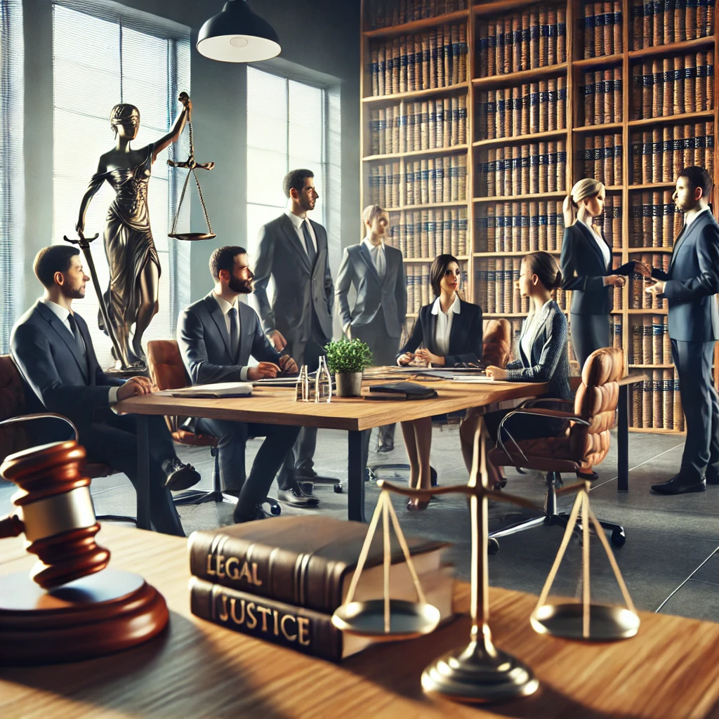 Group of lawyers symbolizing expertise
